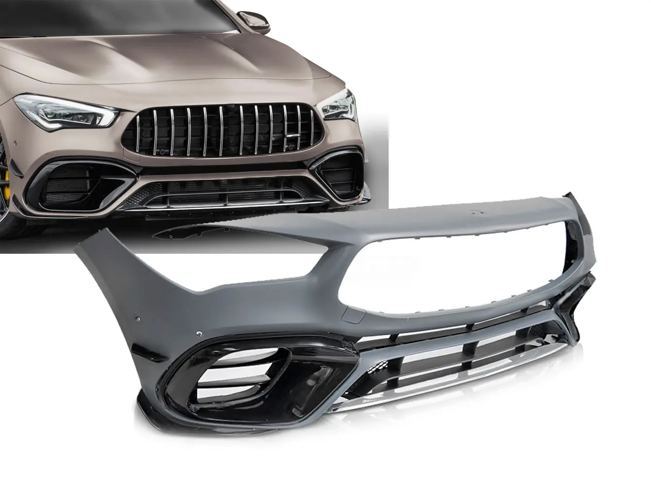 Frontfanger Mercedes-Benz CLA (W118) 2019 - 2023 │ Sport Desing PDC