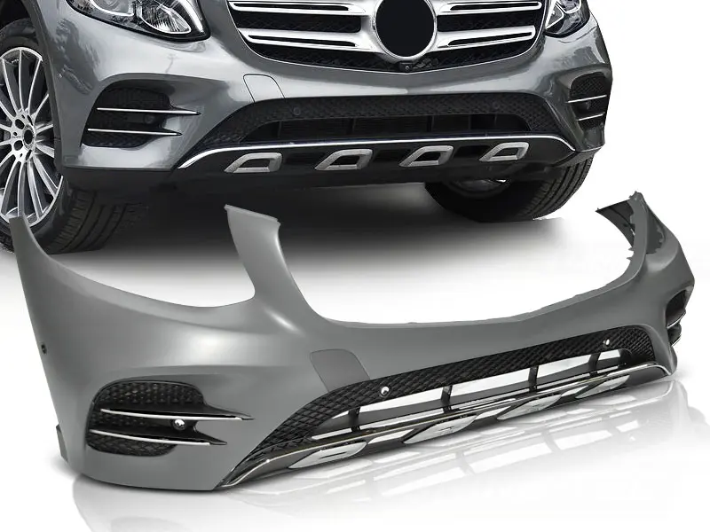 Frontfanger Mercedes-Benz GLC (X253) / GLC Coupe (C253) 2015 - 2019 |  AMG 43 Design Chrome PDC