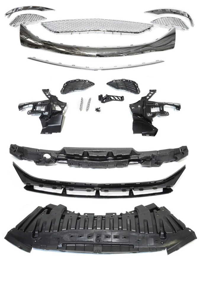 Frontfanger Mercedes-Benz S-Klasse (W222) 2013 - 2017 | Sport Design Krom – bilde 5