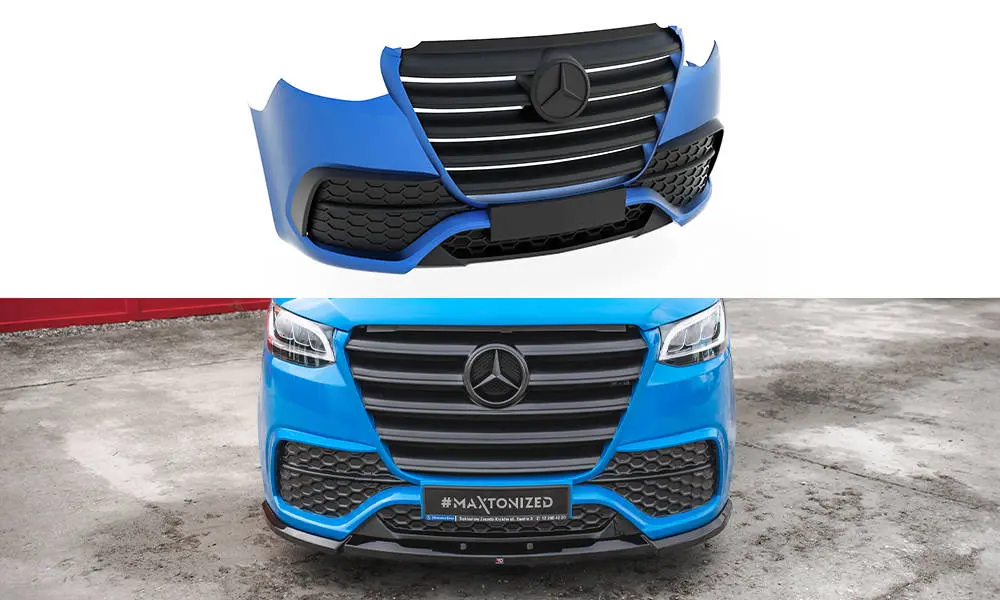 Frontfanger Mercedes-Benz Sprinter III (W907, W910) 2018 - 2022 │ Petronas AMG Design Image 1
