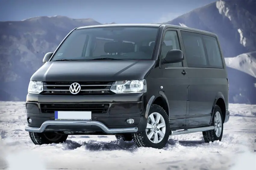 Frontfangerbeskyttelse rør nedre VW T5 facelift 2010-2015 – bilde 3