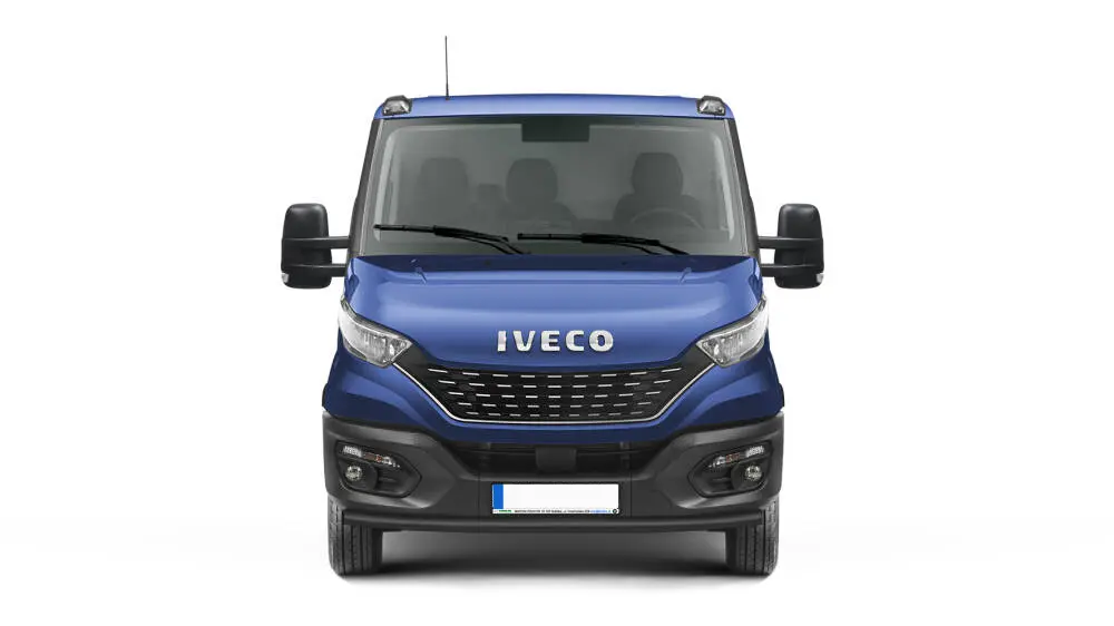 Frontfangerbeskytter rør nedre Iveco Daily IV 2019-> Black Edition