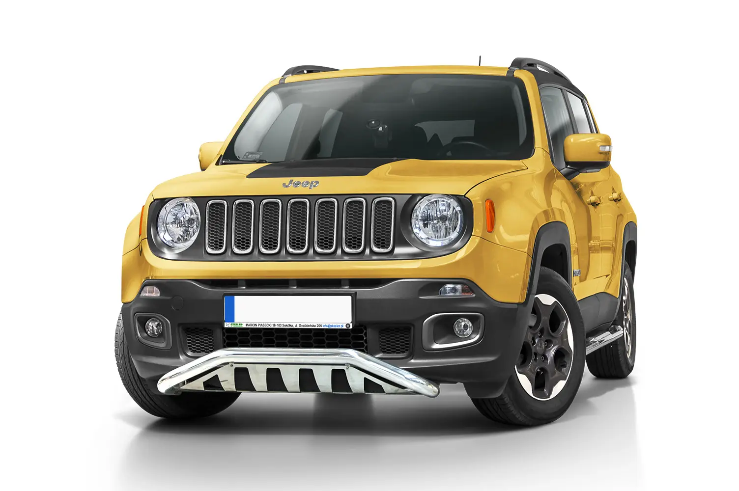 Frontfangerbeskytter rør nedre Jeep Renegade 2014-2018