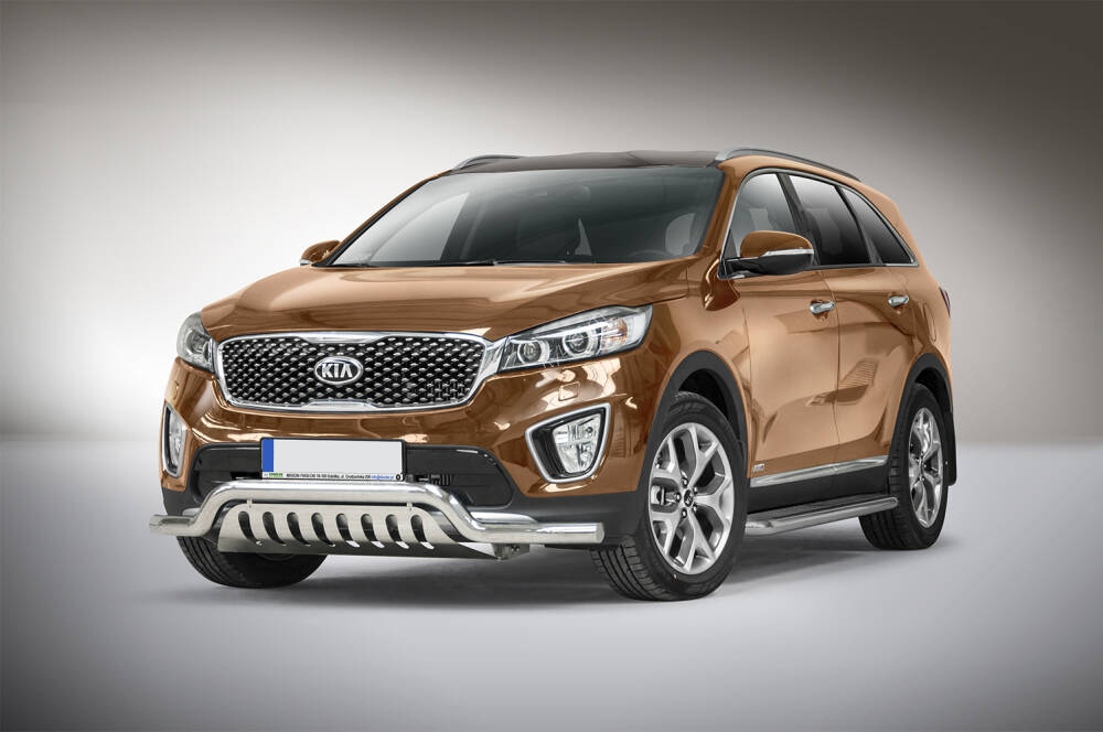 Frontfangerbeskytter rør nedre Kia Sorento III 2014 - 2017 │  pre-facelift