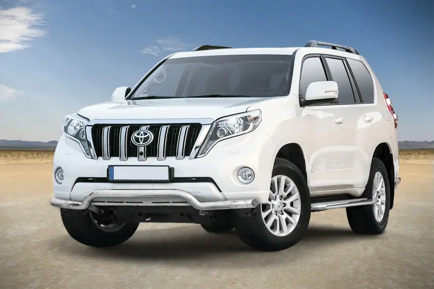 Frontfangerbeskytter rør nedre Land Cruiser J150 2013 - 2017