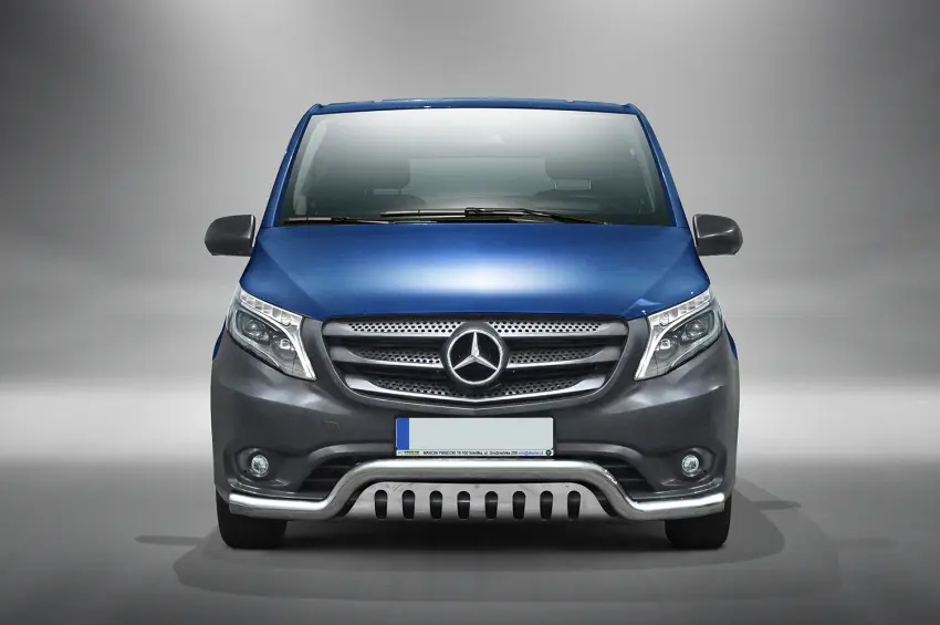 Frontfangerbeskytter rør nedre Mercedes-Benz Vito (W447) 2014 - 2023 │ med underseksjonsplate – bilde 2