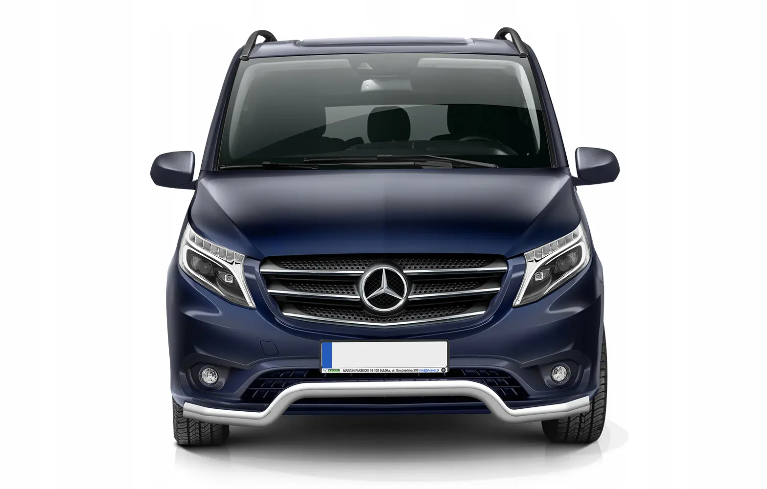 Frontfangerbeskytter rør nedre Mercedes-Benz Vito (W447) 2019 ->