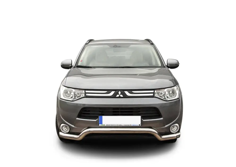 Frontfangerbeskytter rør nedre Mitsubishi Outlander III 2012 - 2015 │ Chrome