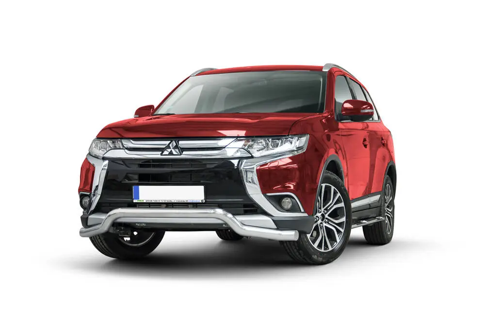 Frontfangerbeskytter rør nedre Mitsubishi Outlander III 2015 - 2018 │ Chrome