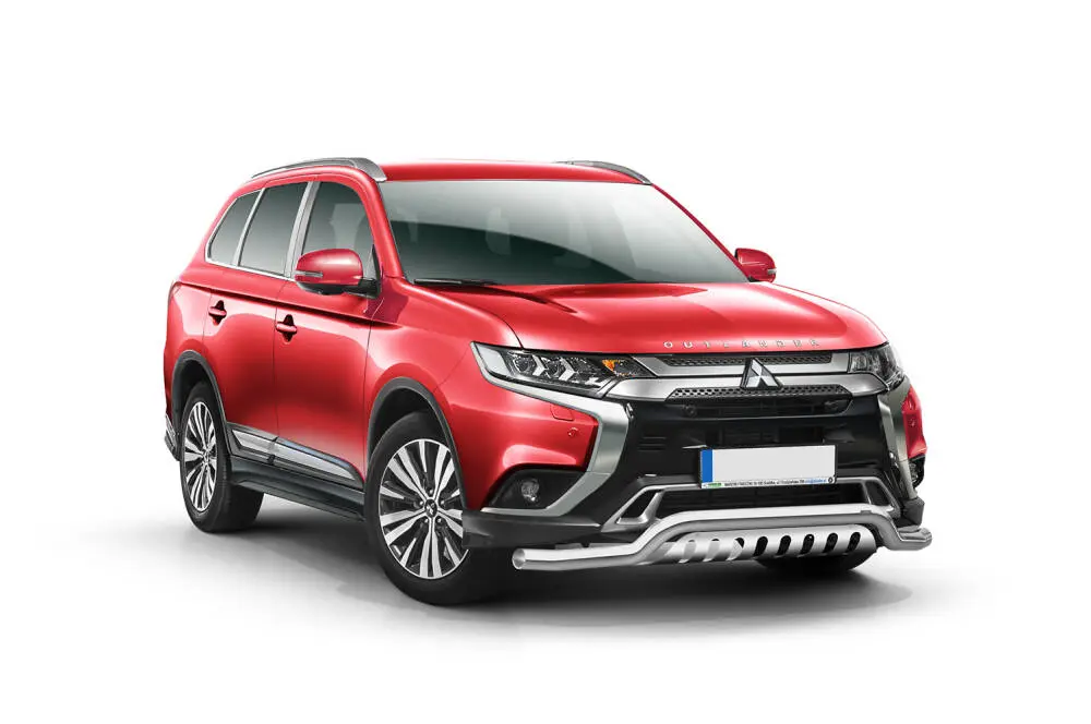 Frontfangerbeskytter rør nedre Mitsubishi Outlander III 2018 - 2022 | med underseksjonsgrill
