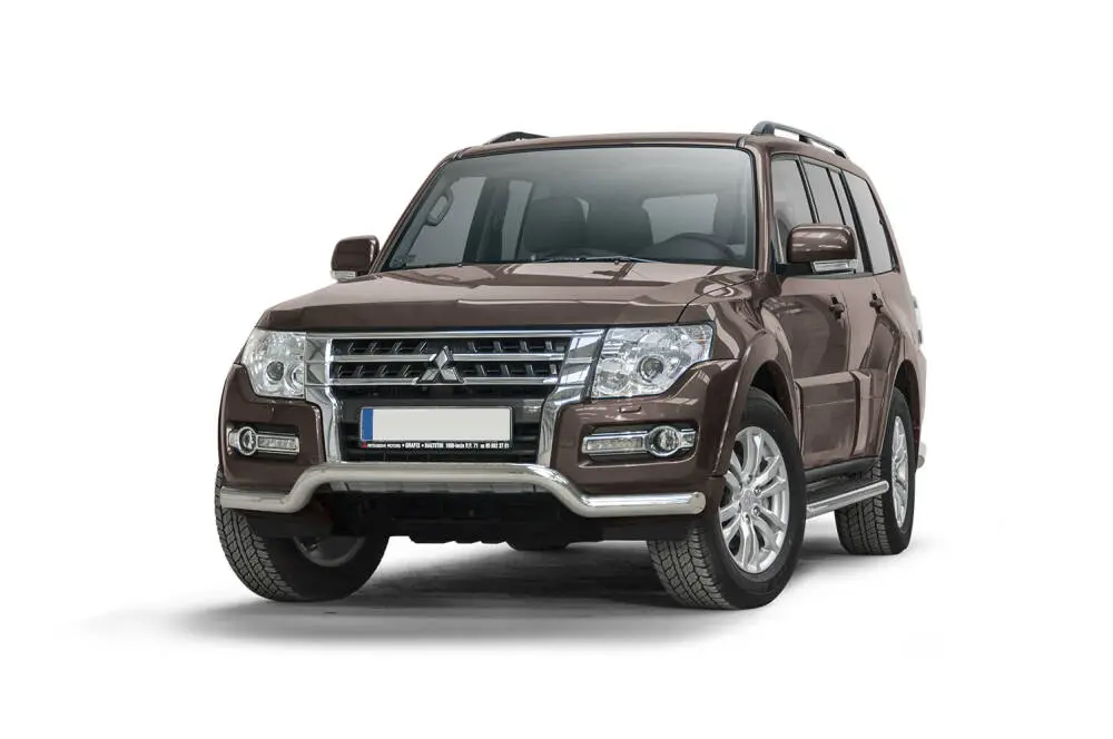 Frontfangerbeskytter rør nedre Mitsubishi Pajero IV 2006 - 2015