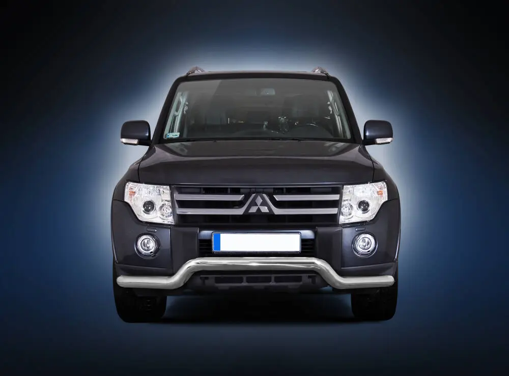 Frontfangerbeskytter rør nedre Mitsubishi Pajero IV 2006 - 2015 – bilde 2