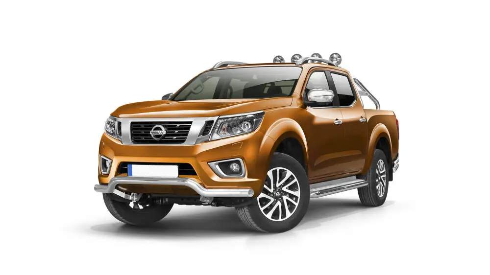 Frontfangerbeskytter rør nedre Nissan Navara IV (NP300) 2015 - 2022