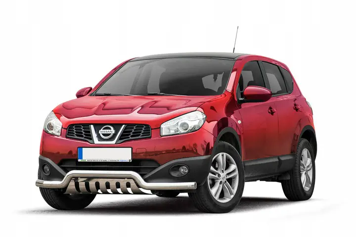 Frontfangerbeskytter rør nedre Nissan Qashqai (J10) Facelift 2010 - 2013 │ med underseksjonplate