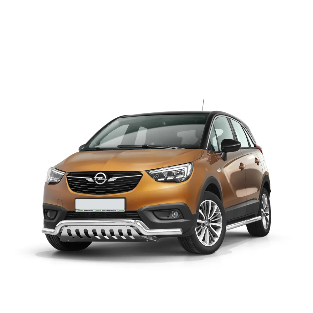 Frontfangerbeskytter rør nedre Opel Crossland X 2017-> med underseksjonsplate