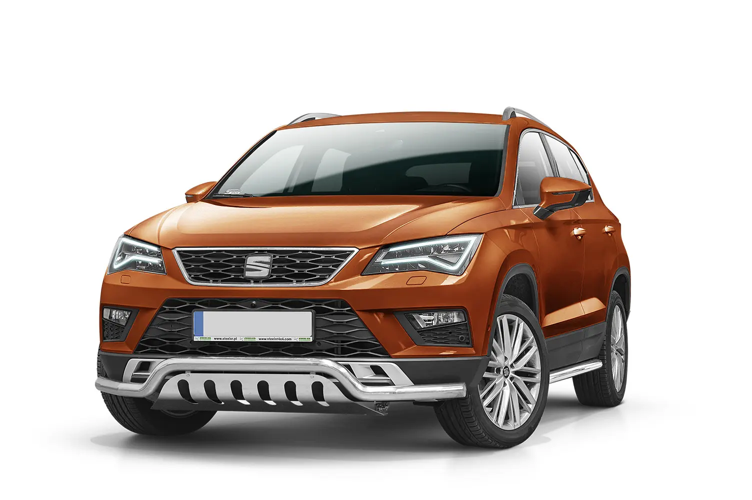Frontfangerbeskytter rør nedre Seat Ateca 2016 -> │ med underseksjonsgrill