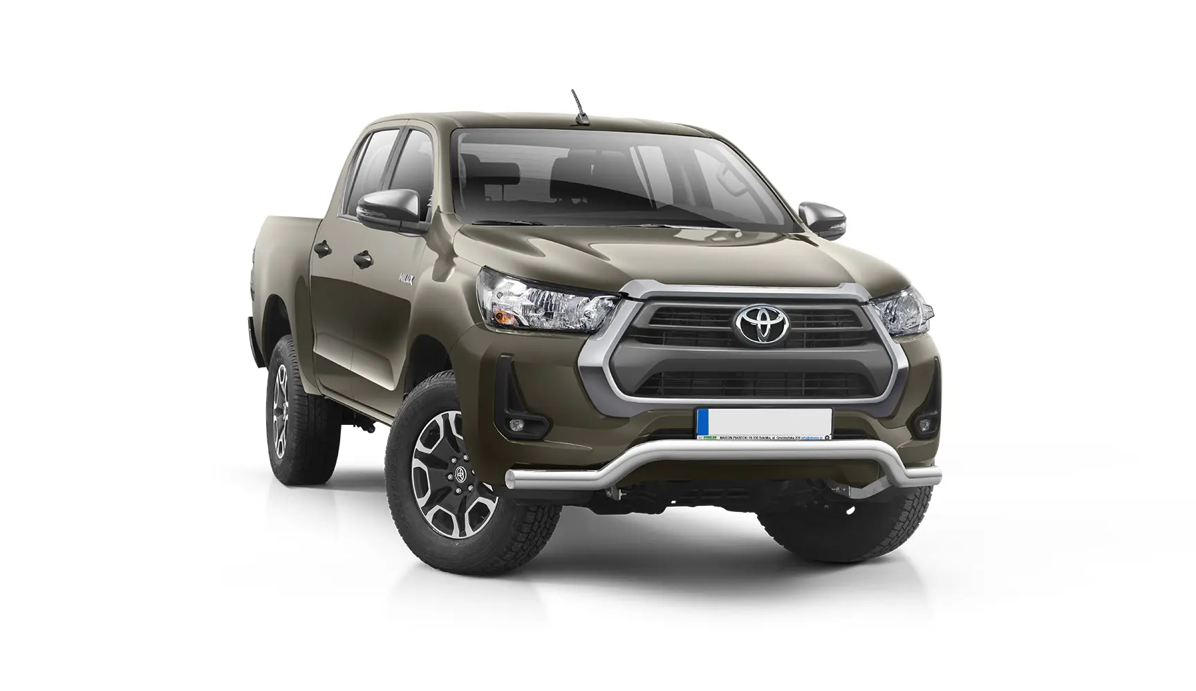 Frontfangerbeskytter rør nedre Toyota Hilux VIII Facelift 2020 ->