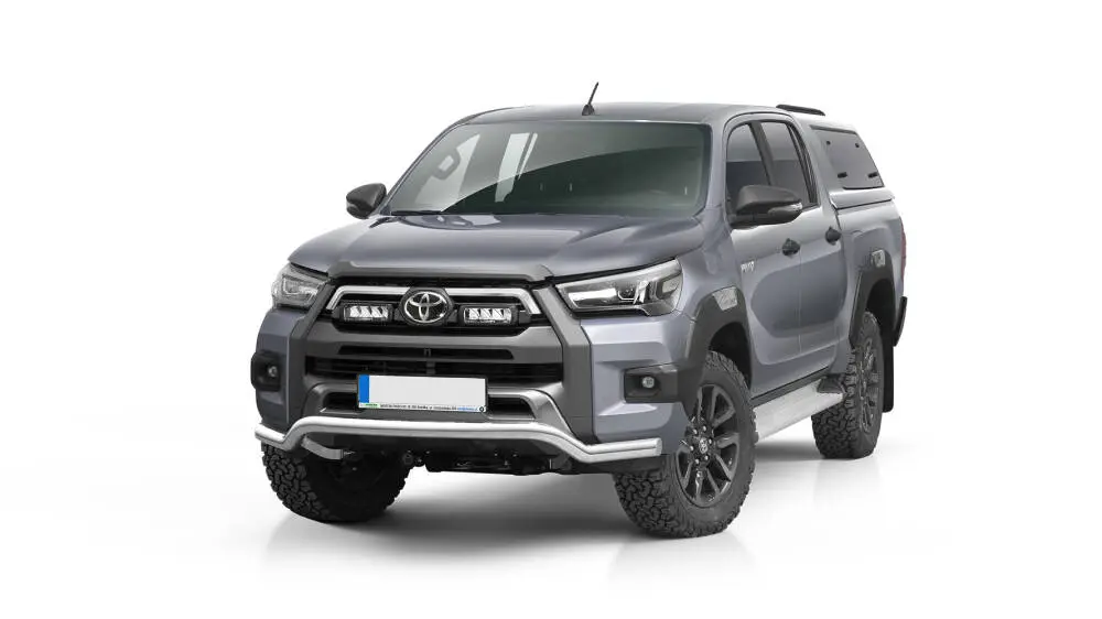 Frontfangerbeskytter rør nedre Toyota Hilux VIII Invincible Facelift 2020 ->