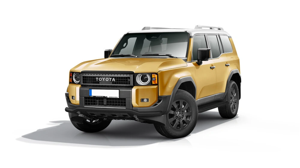 Frontfangerbeskytter rør nedre Toyota Land Cruiser 250 2024 -> | D - Ø70mm Black