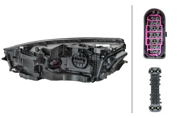 Frontlykt Audi A7 Sportback (4GA, 4GF) │ høyre - Hella LED Headlight – bilde 3