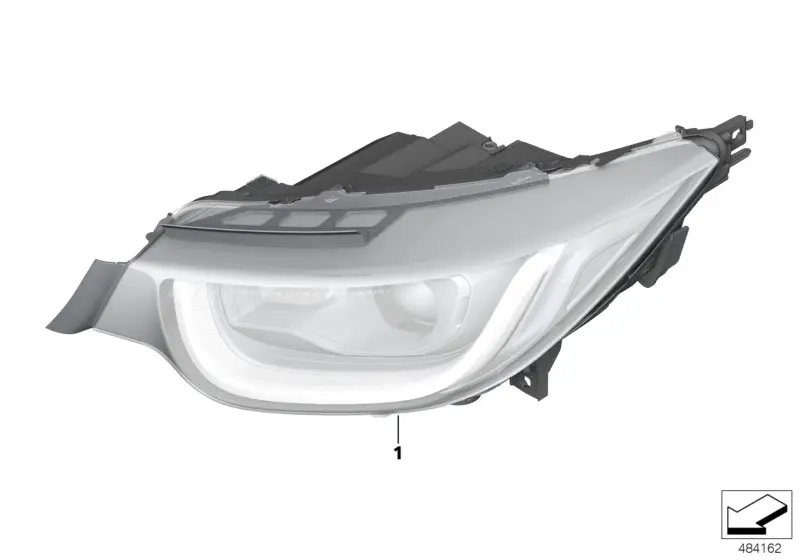 Frontlykt BMW i3 LCI 2017 - 2022  │ venstre - Genuine® Headlight LED technology