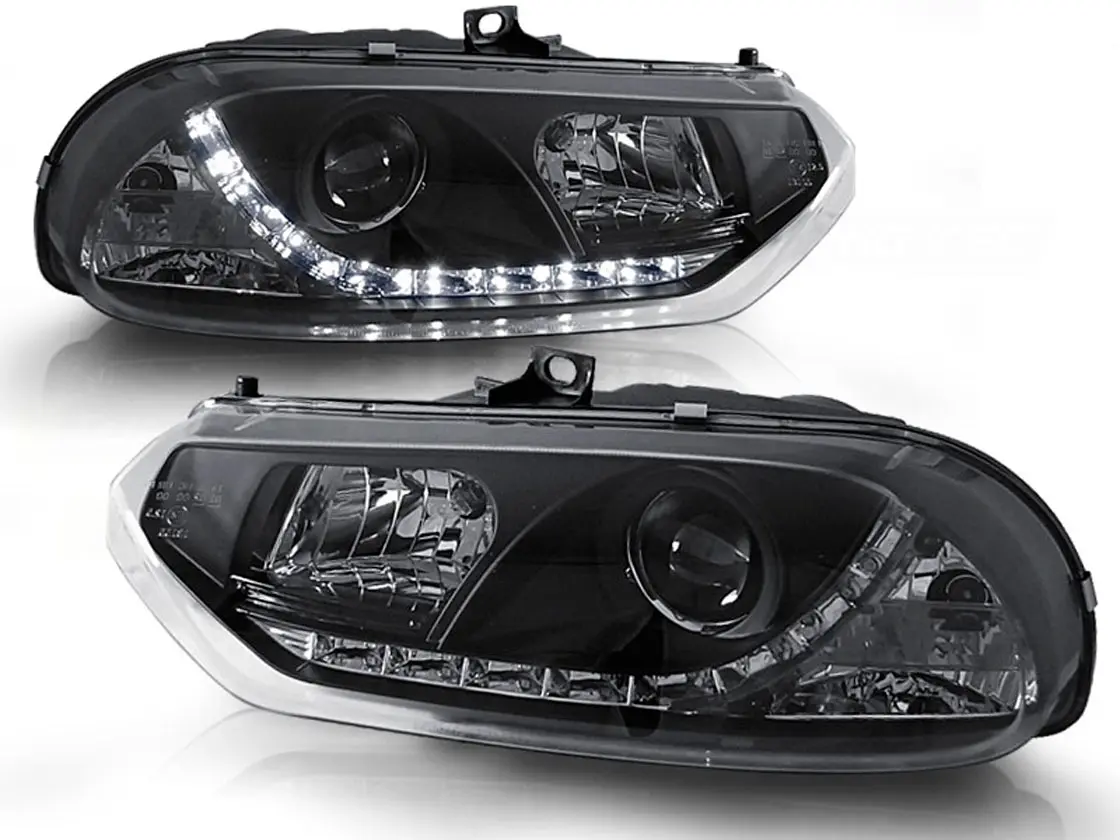 Frontlykter ALFA ROMEO 156 1997-2003 DAYLIGHT BLACK