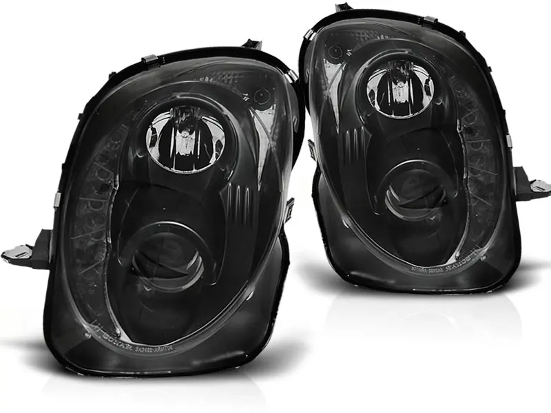 Frontlykter ALFA ROMEO MITO 2008-2019 TRU DRL BLACK – bilde 2