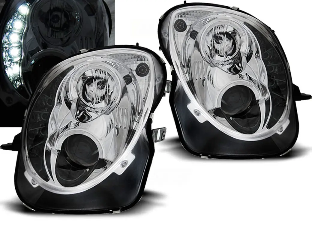 Frontlykter ALFA ROMEO MITO 2008-2019 TRU DRL CHROME