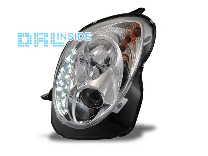 Frontlykter ALFA ROMEO MITO 2008-2019 TRU DRL CHROME – bilde 2
