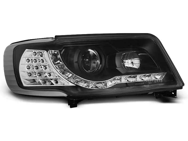 Frontlykter AUDI 100 (C4) 1990-1994 DAYLIGHT BLACK – bilde 2