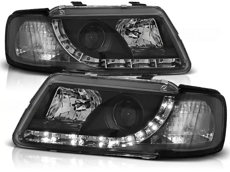 Frontlykter AUDI A3 8L 08.96-08.00 DAYLIGHT BLACK