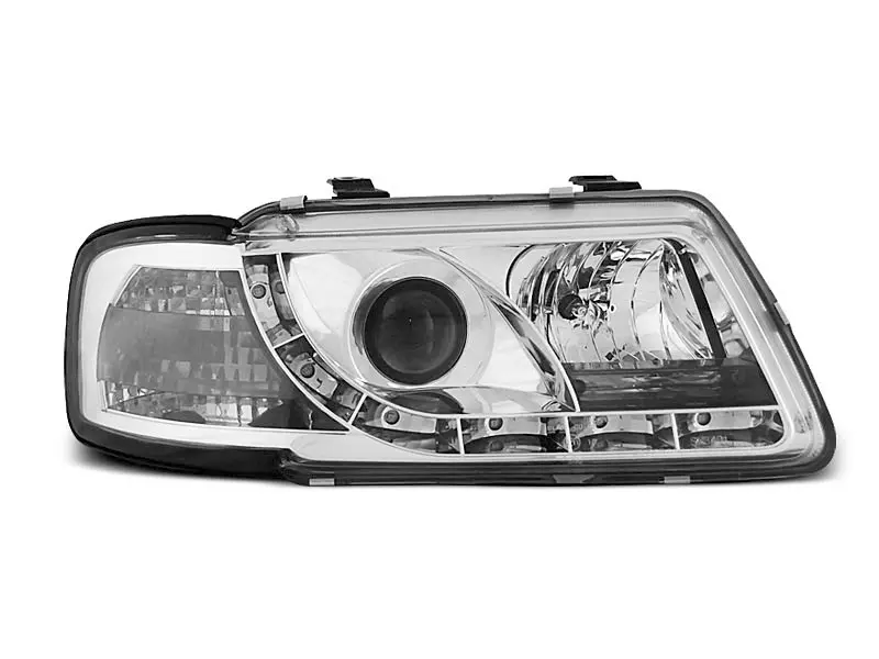Frontlykter AUDI A3 (8L) 1996-2000 DAYLIGHT CHROME – bilde 2