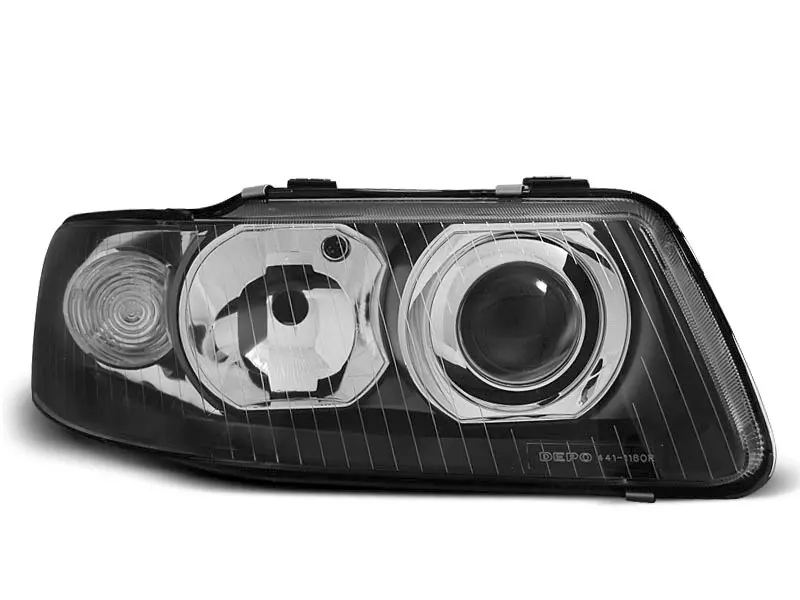 Frontlykter Audi A3 8L 2000 - 2003 │ BLACK – bilde 4