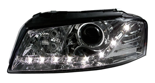 Frontlykter AUDI A3 (8P) 2003-2008 DAYLIGHT CHROME – bilde 2