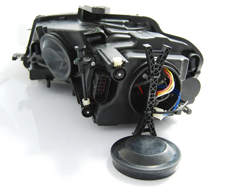 Frontlykter AUDI A3 (8P) 2008-2012 BLACK TRU DRL – bilde 3