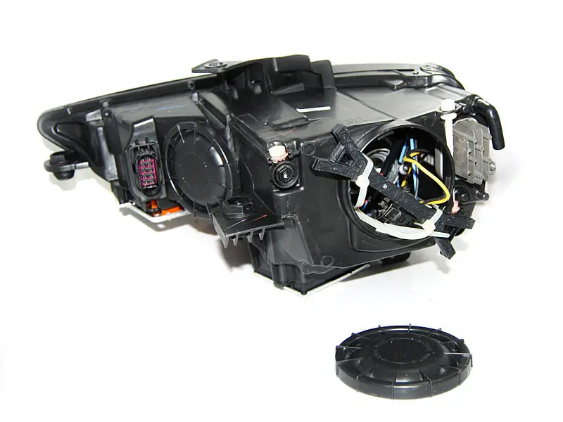 Frontlykter AUDI A3 (8V) 2012-2016 TUBE LIGHT BLACK LED