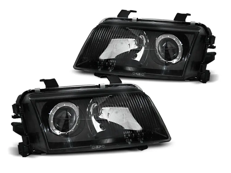 Frontlykter AUDI A4 1994-1998 BLACK