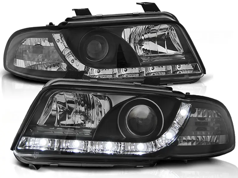 Frontlykter AUDI A4 1994-1998 DAYLIGHT BLACK