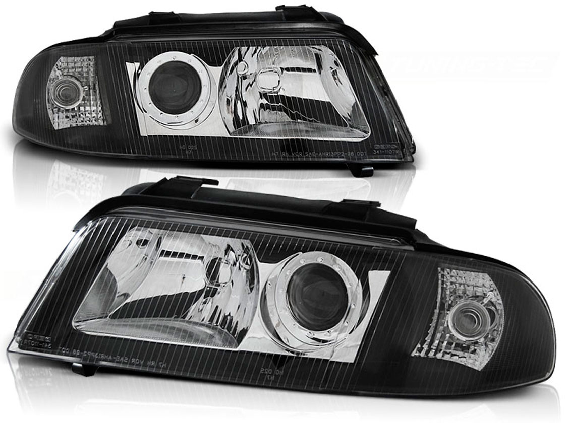 Frontlykter AUDI A4 1999-2000 BLACK