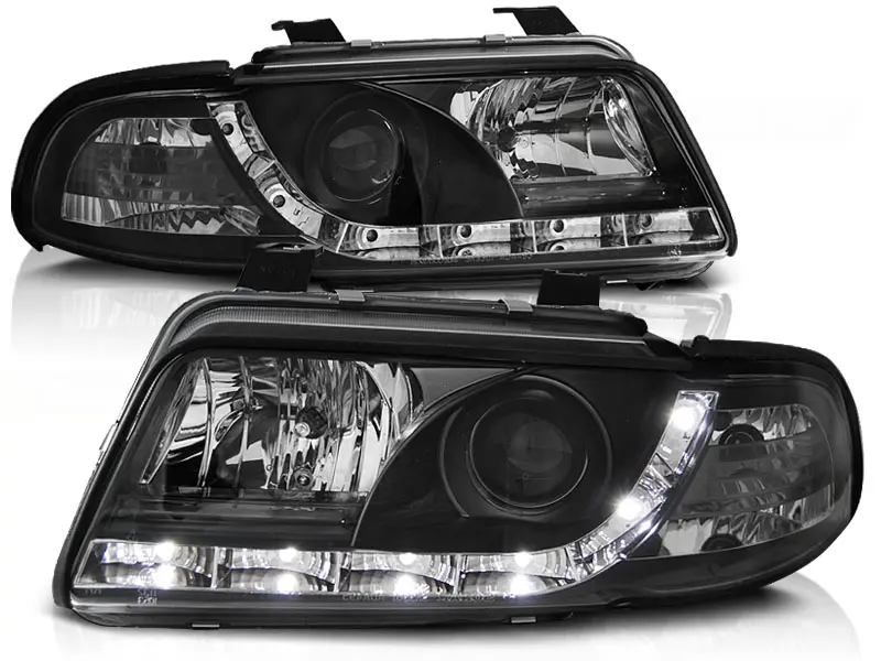 Frontlykter AUDI A4 1999-2000 DAYLIGHT BLACK