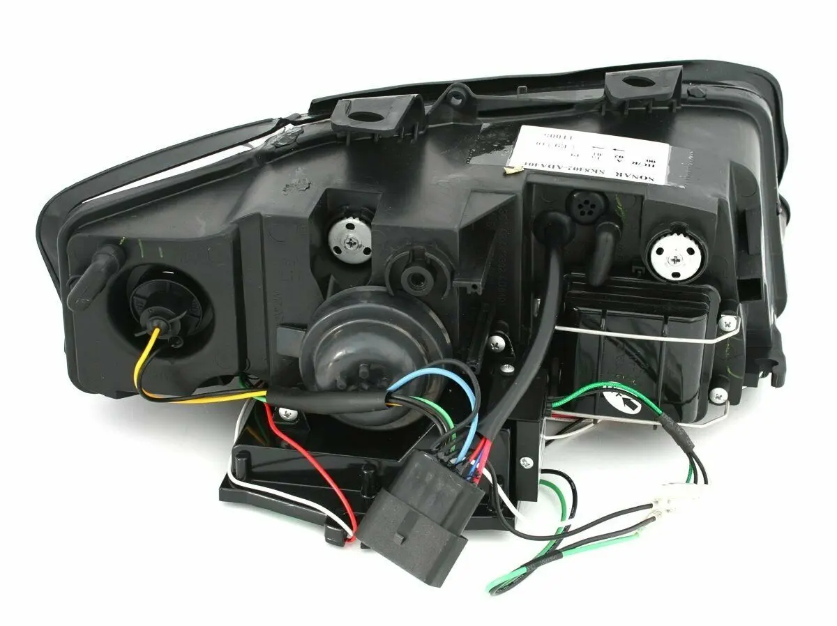 Frontlykter AUDI A4 2000-2004 LED TUBE LIGHTS CHROME – bilde 6