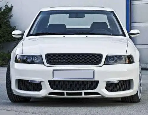 Frontlykter AUDI A4 (B5) 1994-1998 ANGEL EYES BLACK – bilde 6