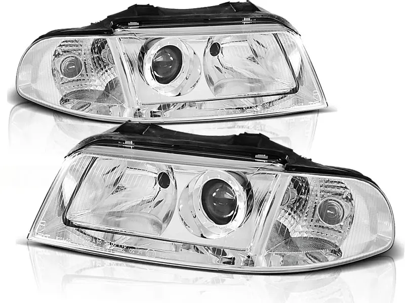 Frontlykter AUDI A4 (B5) 1999-2000 CHROME