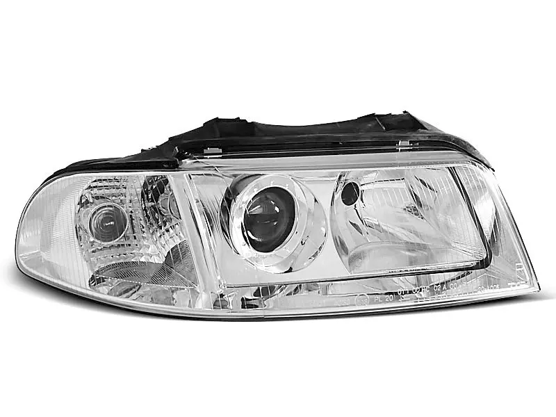 Frontlykter AUDI A4 (B5) 1999-2000 CHROME – bilde 3