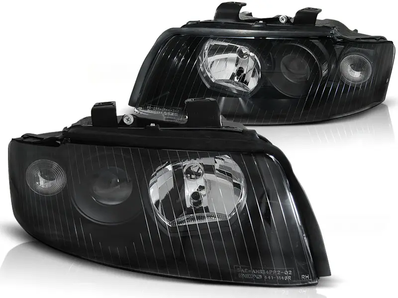 Frontlykter AUDI A4 (B6) 2000-2004 Black