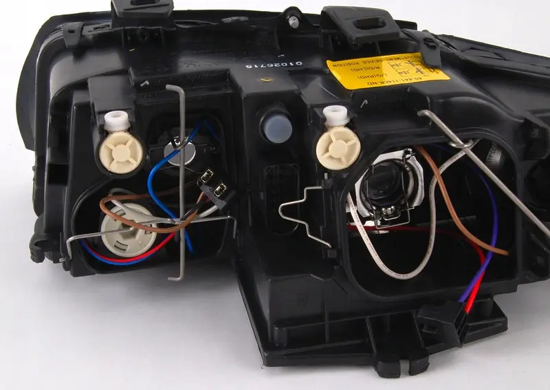 Frontlykter AUDI A4 (B6) 2000-2004 Black – bilde 3