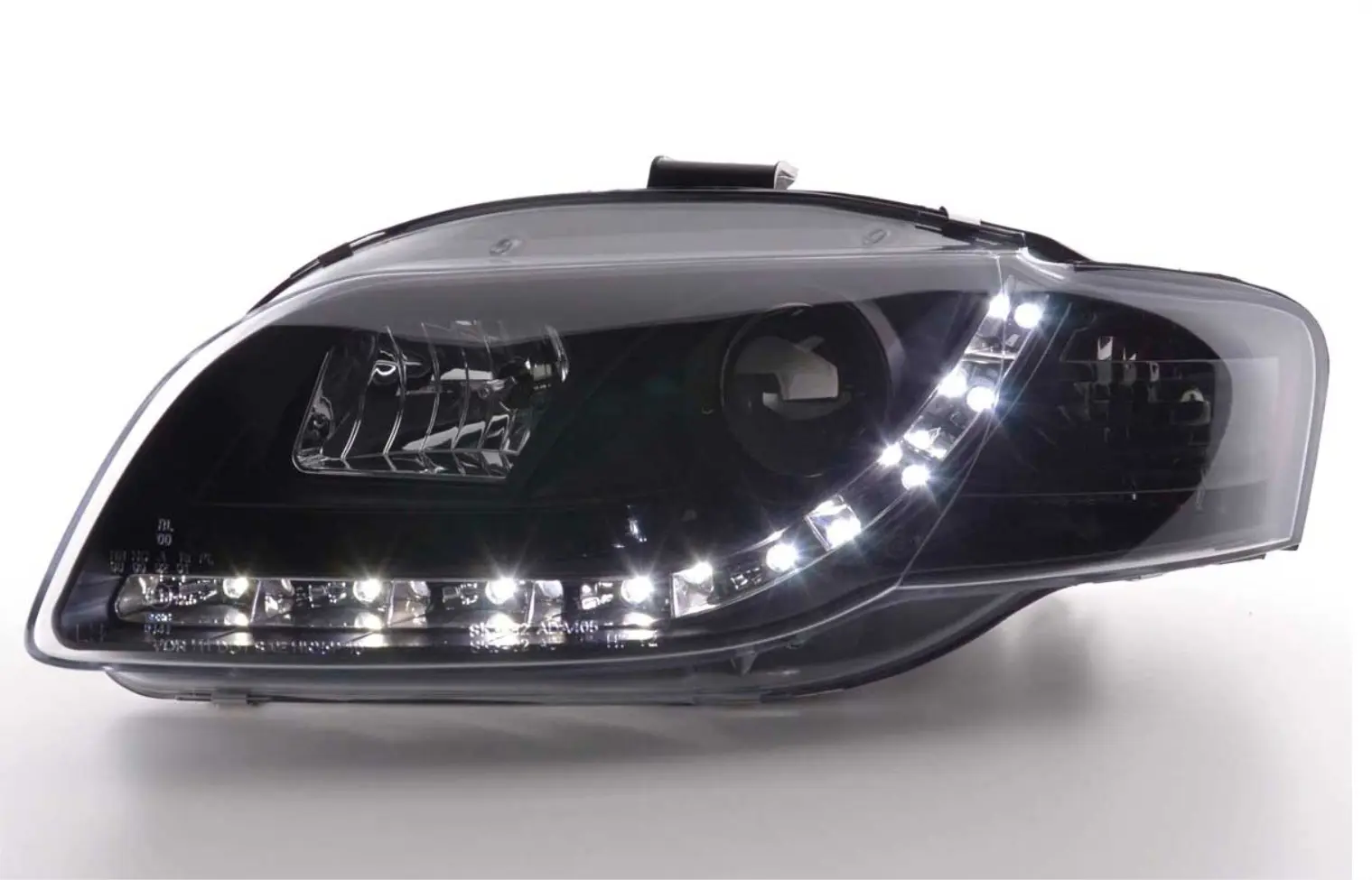 Frontlykter Audi A4 B7 2004 - 2008 │ DAYLIGHT BLACK – bilde 2