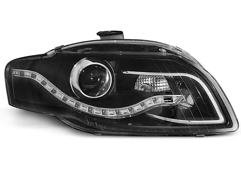 Frontlykter Audi A4 B7 2004 - 2008 │ DAYLIGHT BLACK – bilde 4