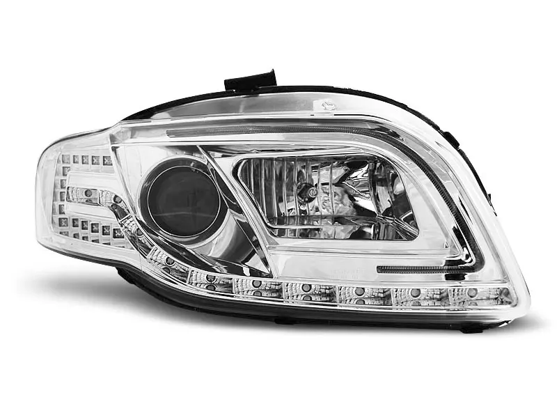 Frontlykter Audi A4 B7 2004 - 2008 │ LED TUBE LIGHT CHROME – bilde 4