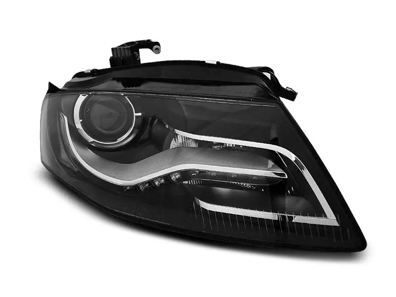 Frontlykter Audi A4 B8 2007 - 2011 │ TRU DRL BLACK – bilde 4
